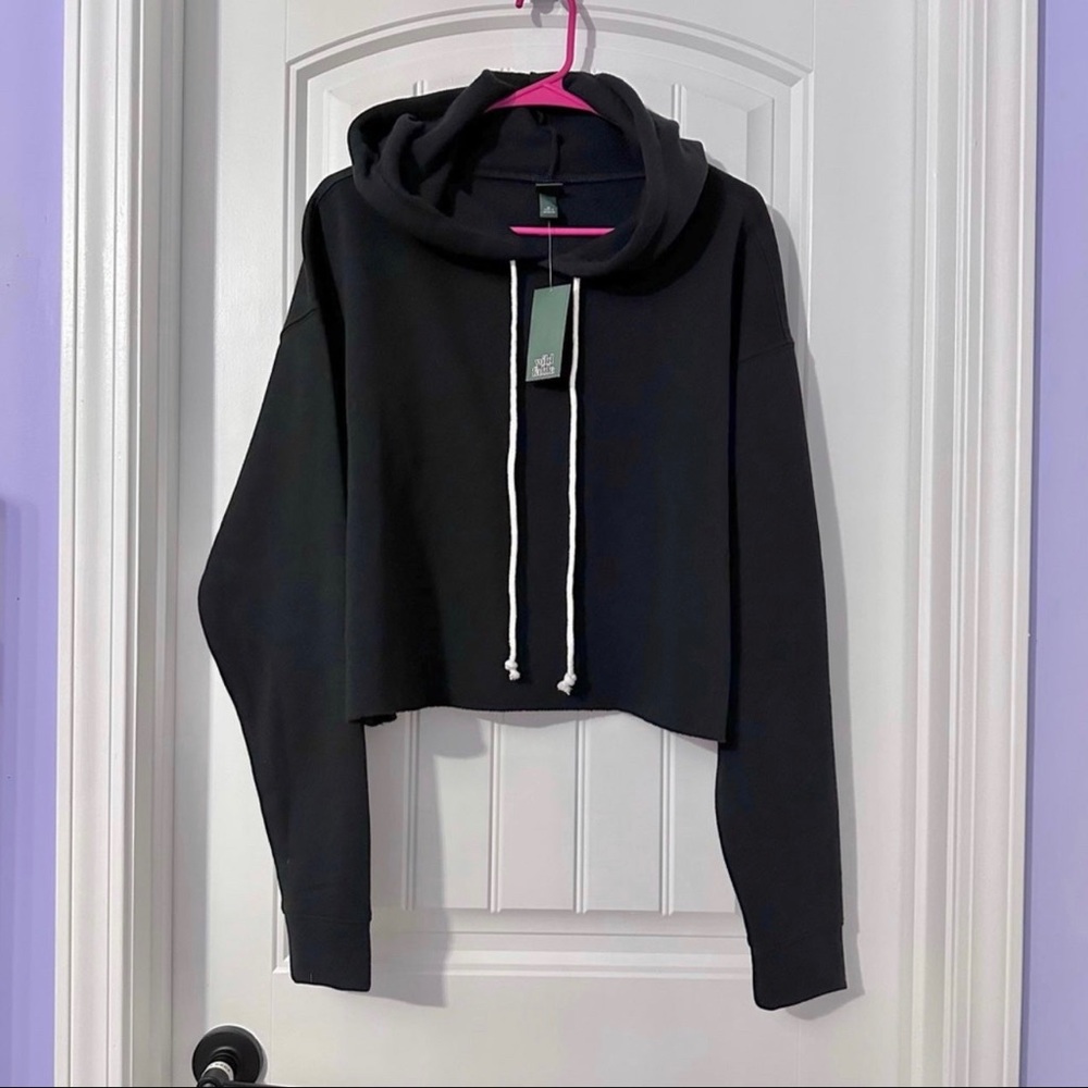 NWT Wild Fable Cropped Hoodie XL